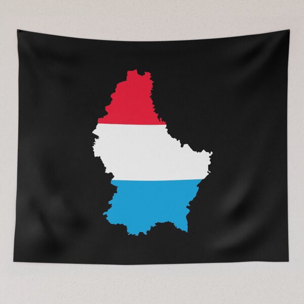 Item preview, Luxembourg Flag designed and sold by SPAZE-Typo.