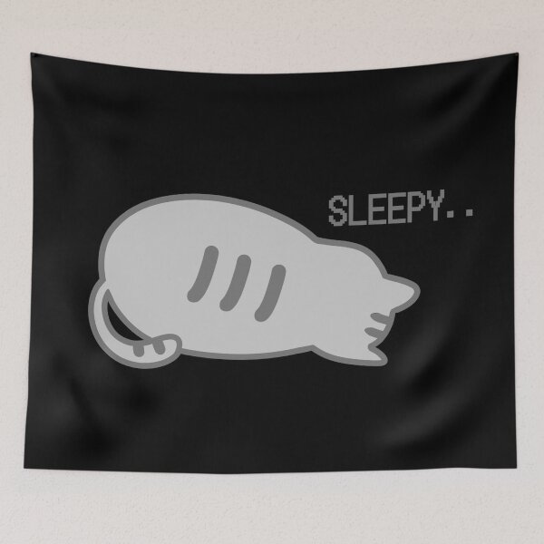 Item preview, Sleepy cat designed and sold by Smilemerch.