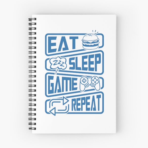 Item preview, Eat Sleep Juego Repetir | Citas de jugadores designed and sold by RIGHT BRAIN DESIGNS.