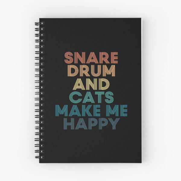 Item preview, Snare drum And Cats Make Me Happy designed and sold by kindxinn.