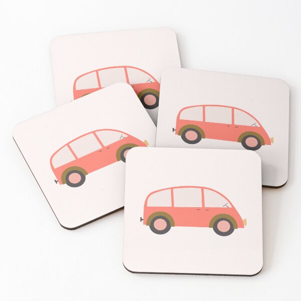 Item preview, Apricot summer van in the city designed and sold by FrancesPoff.