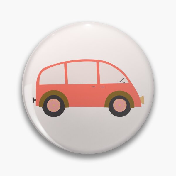 Item preview, Apricot summer van in the city designed and sold by FrancesPoff.