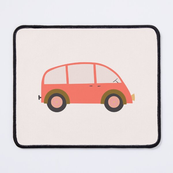 Item preview, Apricot summer van in the city designed and sold by FrancesPoff.