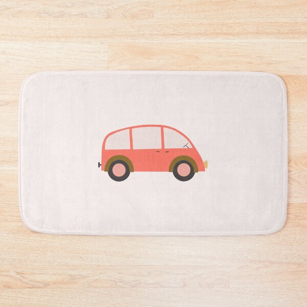 Item preview, Apricot summer van in the city designed and sold by FrancesPoff.