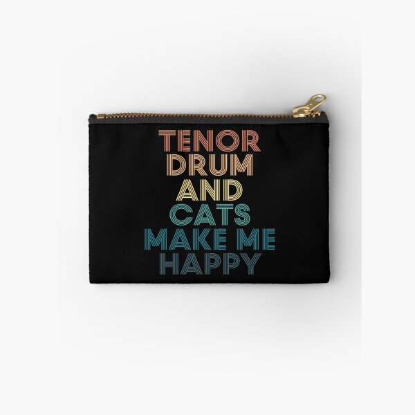 Item preview, Tenor drum And Cats Make Me Happy designed and sold by kindxinn.