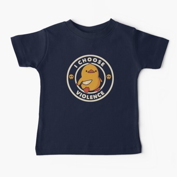 Item preview,  I Choose Violence Funny Duck by Tobe Fonseca designed and sold by Tobe Fonseca®.