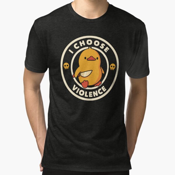  Ich wähle Gewalt Lustige Ente von Tobe Fonseca Vintage T-Shirt