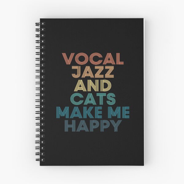 Item preview, Vocal jazz And Cats Make Me Happy designed and sold by kindxinn.