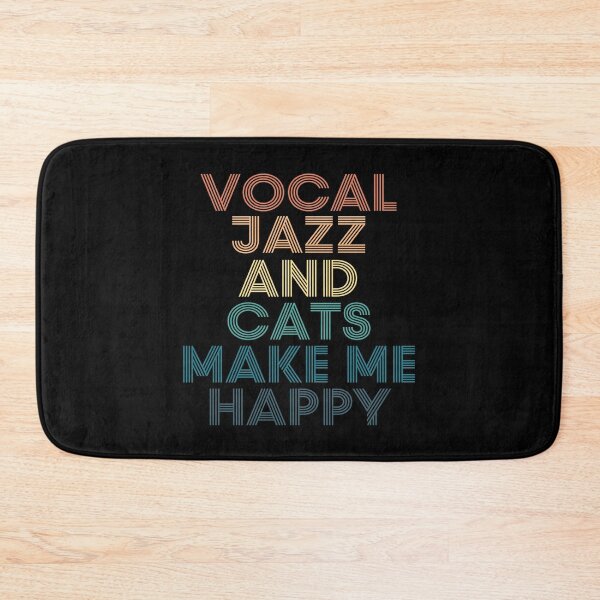 Item preview, Vocal jazz And Cats Make Me Happy designed and sold by kindxinn.