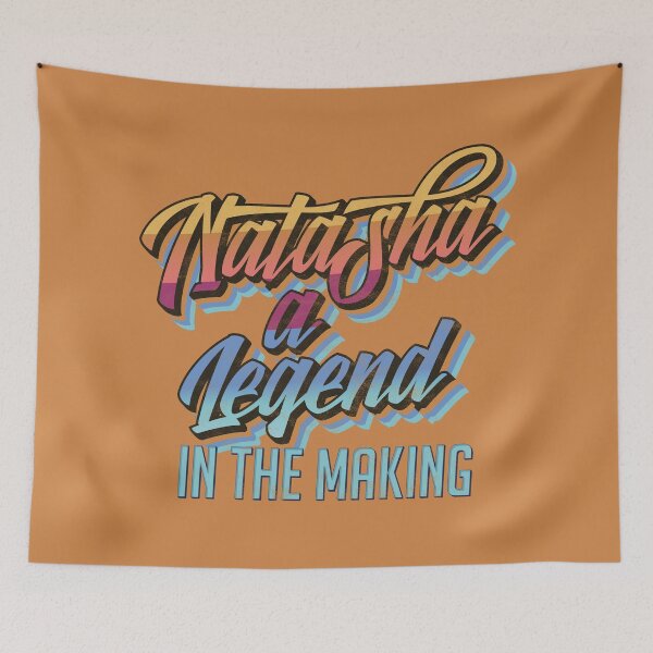 Item preview, Personalised Natasha a Legend in the Making  designed and sold by CandOCreative.