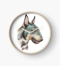 BULL TERRIER Clock