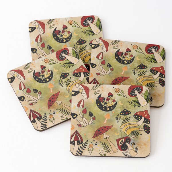 Item preview, Mystic Mushrooms designed and sold by CreArtation.