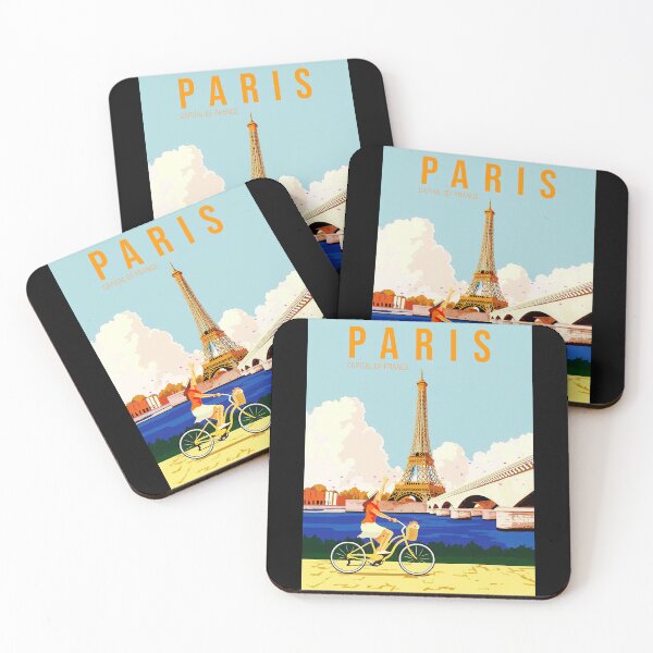 Item preview, Retro Style Paris Travel Paris France designed and sold by eddiebiccum26.