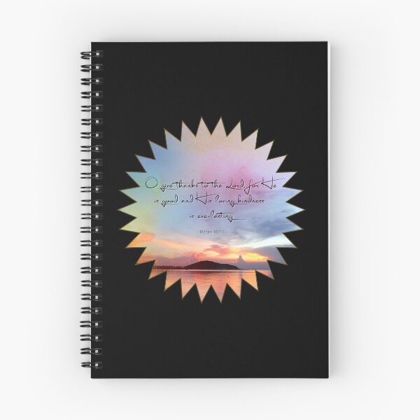Item preview, O Give Thanks to the Lord for He is Good and His Loving Kindness is Everlasting (Psalm 107:1) designed and sold by CommittedGrace.