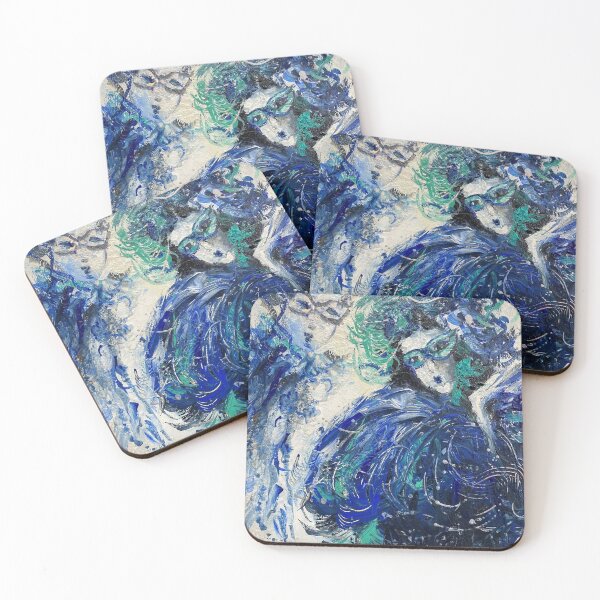 Item preview, Carnevale in blue designed and sold by Ivana Pinaffo.
