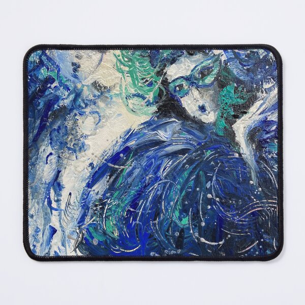 Item preview, Carnevale in blue designed and sold by Ivana Pinaffo.