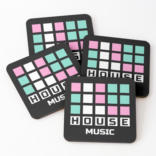 Item preview, HOUSE MUSIC  - grid  designed and sold by Discothreadz.