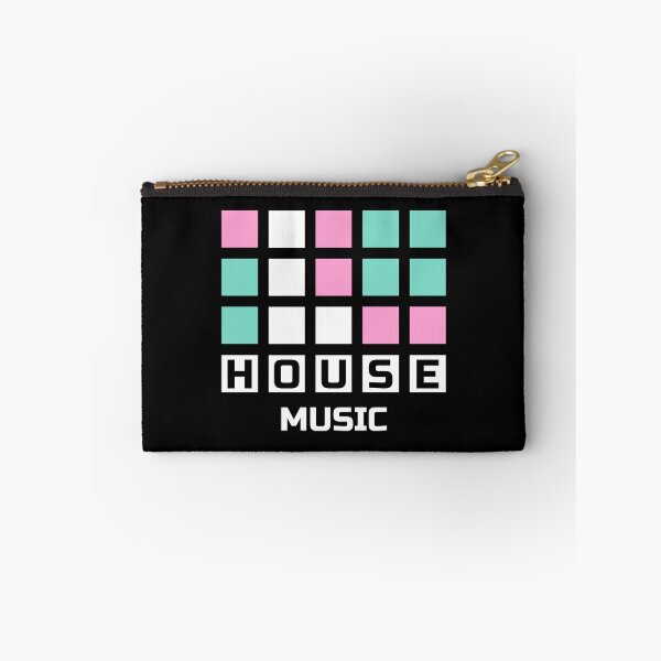 Aperçu de l'œuvre MUSIQUE HOUSE - grille créée et vendue par Discothreadz.