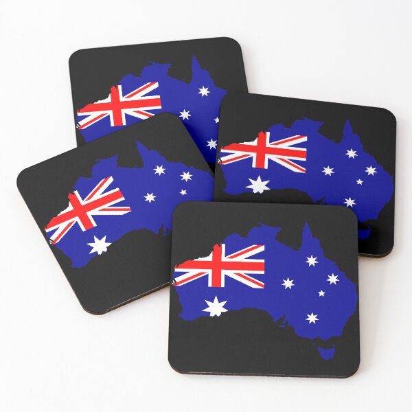 Item preview, Australia Flag designed and sold by SPAZE-Typo.