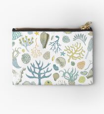 Natural Forms - nautical pattern by Cecca Designs Studio Pouch