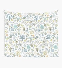 Natural Forms - nautical pattern by Cecca Designs Wall Tapestry