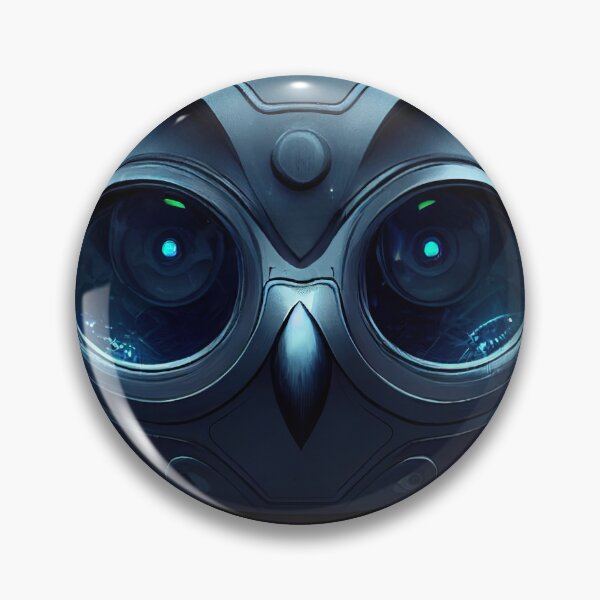 Item preview, Cybernetic cyberpunk robot owl - Midjourney designed and sold by AI1artist.