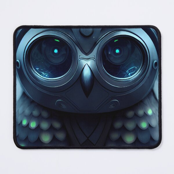 Item preview, Cybernetic cyberpunk robot owl - Midjourney designed and sold by AI1artist.