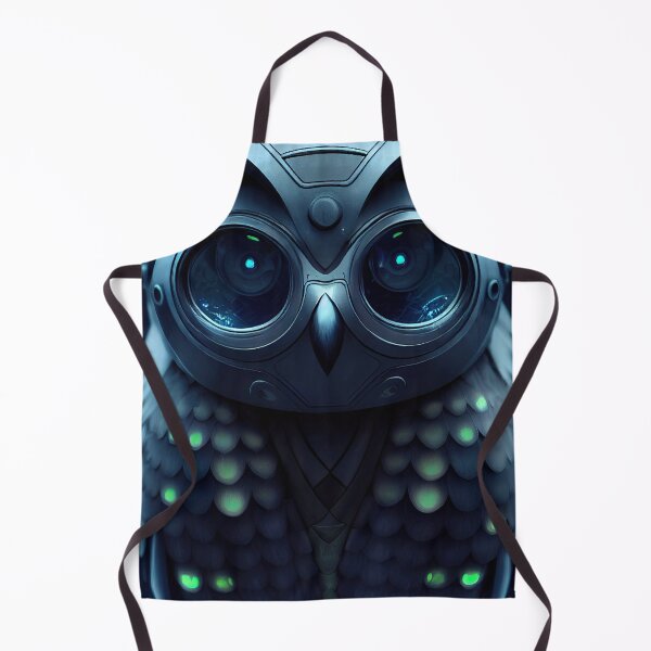 Item preview, Cybernetic cyberpunk robot owl - Midjourney designed and sold by AI1artist.