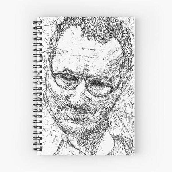 Item preview, BERTOLT BRECHT - black and white pencil portrait .1 designed and sold by lautir.