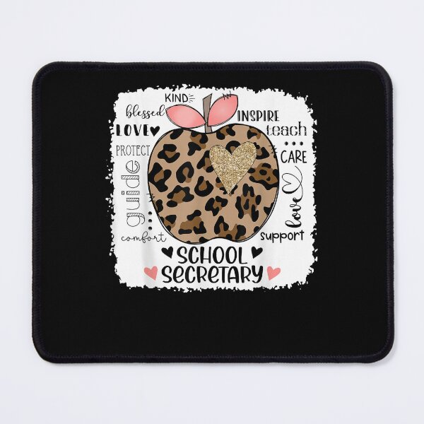 Item preview, Back To School First Day Of School Leopard School Secretary designed and sold by michonzerbew.