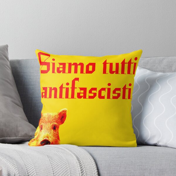 Item preview, Siamo tutti antifascisti boar designed and sold by Hellogrise.