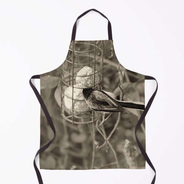 Item preview, bird feeding sepia designed and sold by Francespoppy.