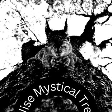 Wise Mystical Tree AI generator Poster for Sale by GraymanShop