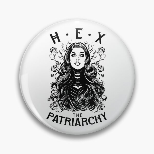 Item preview, Hex The Patriarchy Feminist Witch Halloween Gothic Pop Art designed and sold by GrandeDuc.