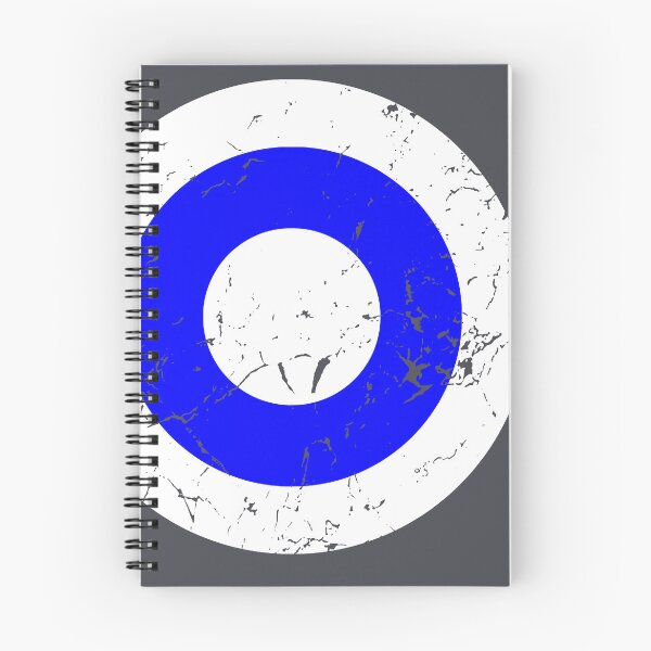 Item preview, Vintage White and Blue Roundel designed and sold by Irish-Nostalgia.