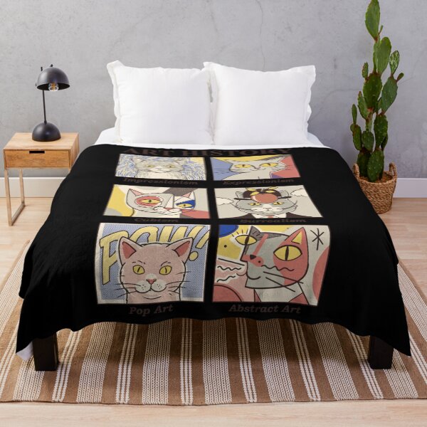 Item preview, Art History Impressionism cats funny meme designed and sold by LILYANNAGARDNER.