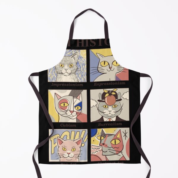 Item preview, Art History Impressionism cats funny meme designed and sold by LILYANNAGARDNER.