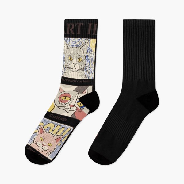 Item preview, Art History Impressionism cats funny meme designed and sold by LILYANNAGARDNER.
