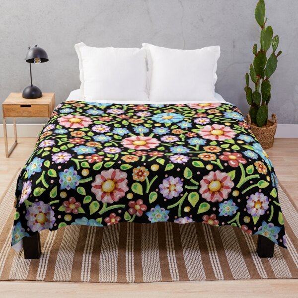 Item preview, Ditsy Millefiori Pattern designed and sold by PatriciaSheaDesigns.