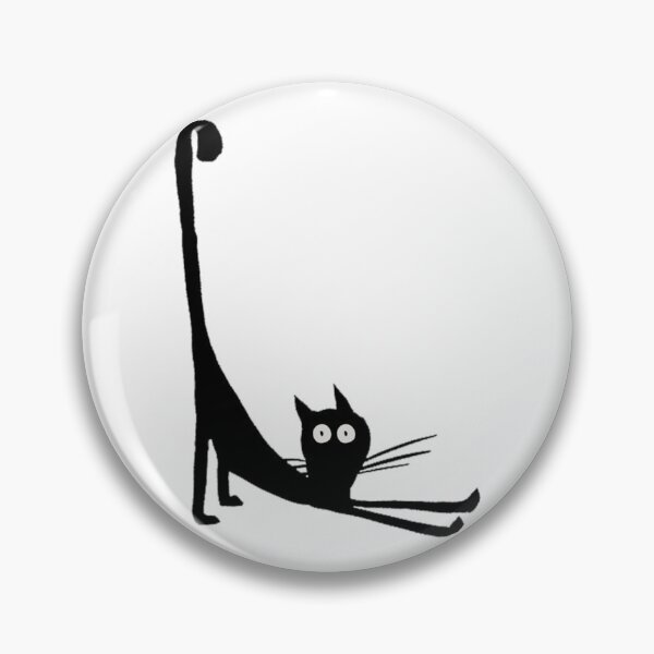 Item preview, Funny Black Cat Silhouette   designed and sold by DandelionDe.