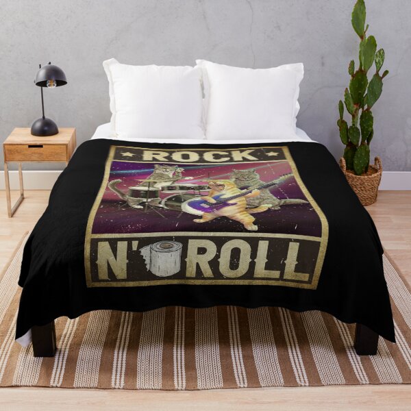 Item preview, Rock N Roll Cat Music Cat Lover Vintage designed and sold by quertaautrey8.