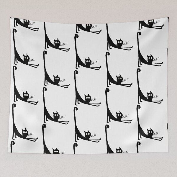 Item preview, Funny Black Cat Silhouette   designed and sold by DandelionDe.