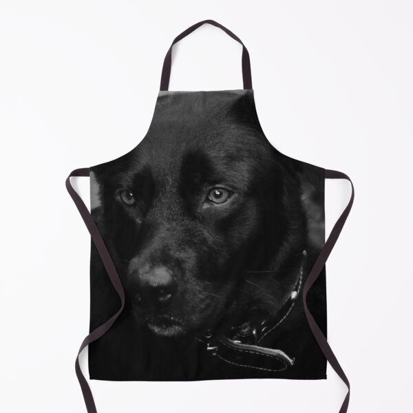 Item preview, black labrador portrait designed and sold by Francespoppy.