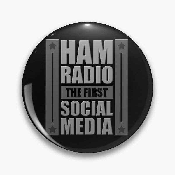 Item preview, Ham Radio, The First Social Media designed and sold by Tatzki-Design.