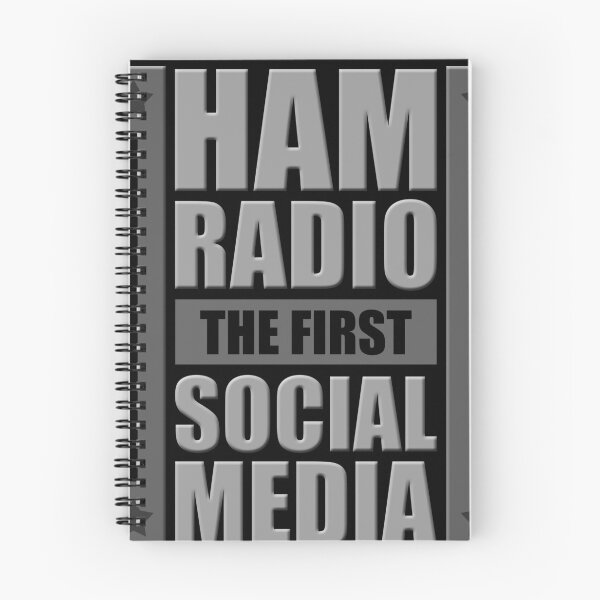 Item preview, Ham Radio, The First Social Media designed and sold by Tatzki-Design.