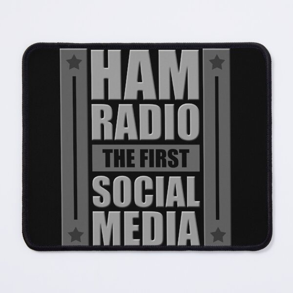Item preview, Ham Radio, The First Social Media designed and sold by Tatzki-Design.