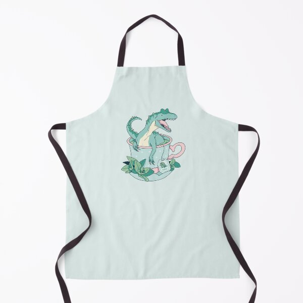 Item preview, Teacup Dinos: Mint Tea Allosaurus designed and sold by evekajander.