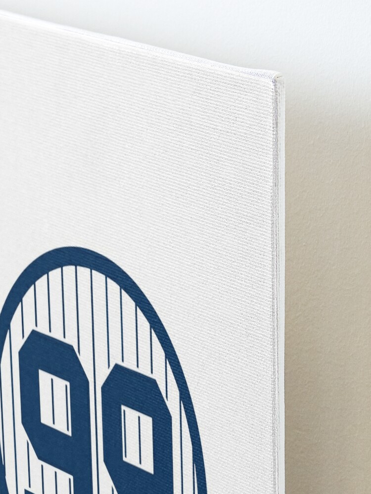 Aaron Judge Number Mounted Print for Sale by KevinMarks