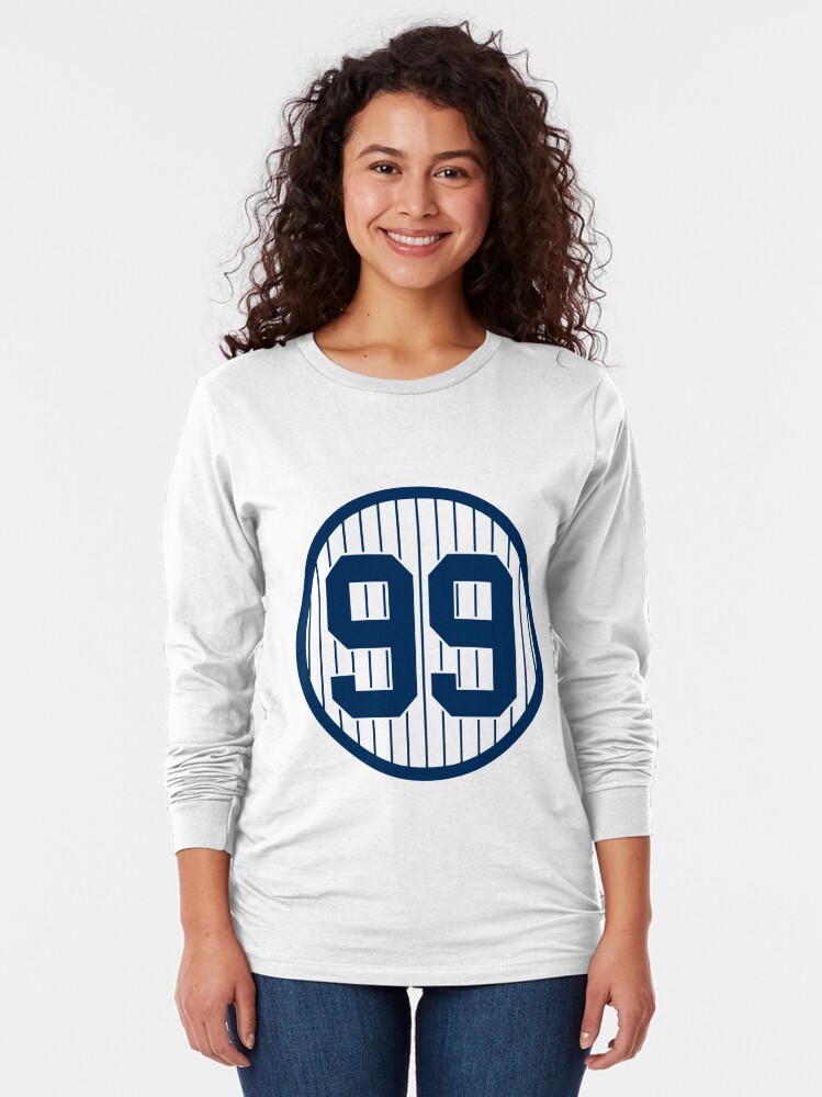 New York Yankees Aaron Judge Name & Number Graphic Long Sleeve T