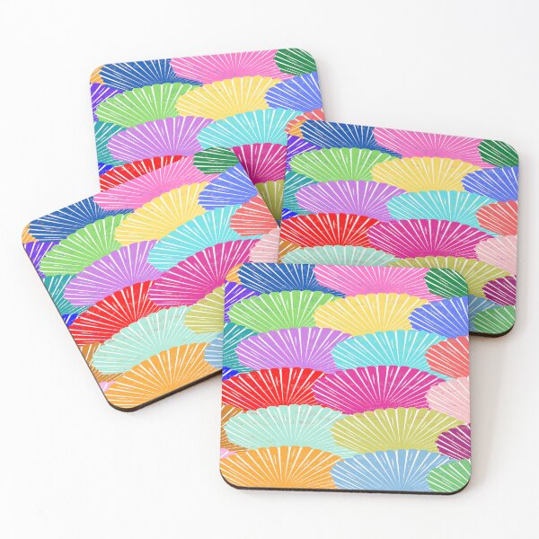 Item preview, Colorful Scallop Shells  designed and sold by calibrit.